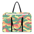 Pastel Camouflage Print Utility Tote Bag