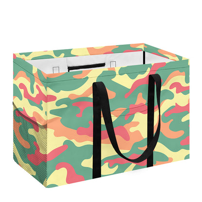 Pastel Camouflage Print Utility Tote Bag