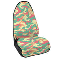 Pastel Camouflage Print Waterproof Car Seat Cover