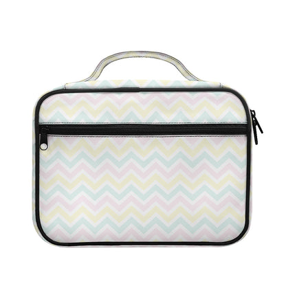 Pastel Chevron Pattern Print Briefcase Bible Bag