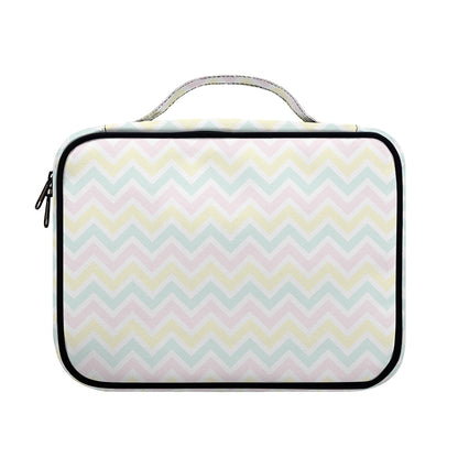Pastel Chevron Pattern Print Briefcase Bible Bag
