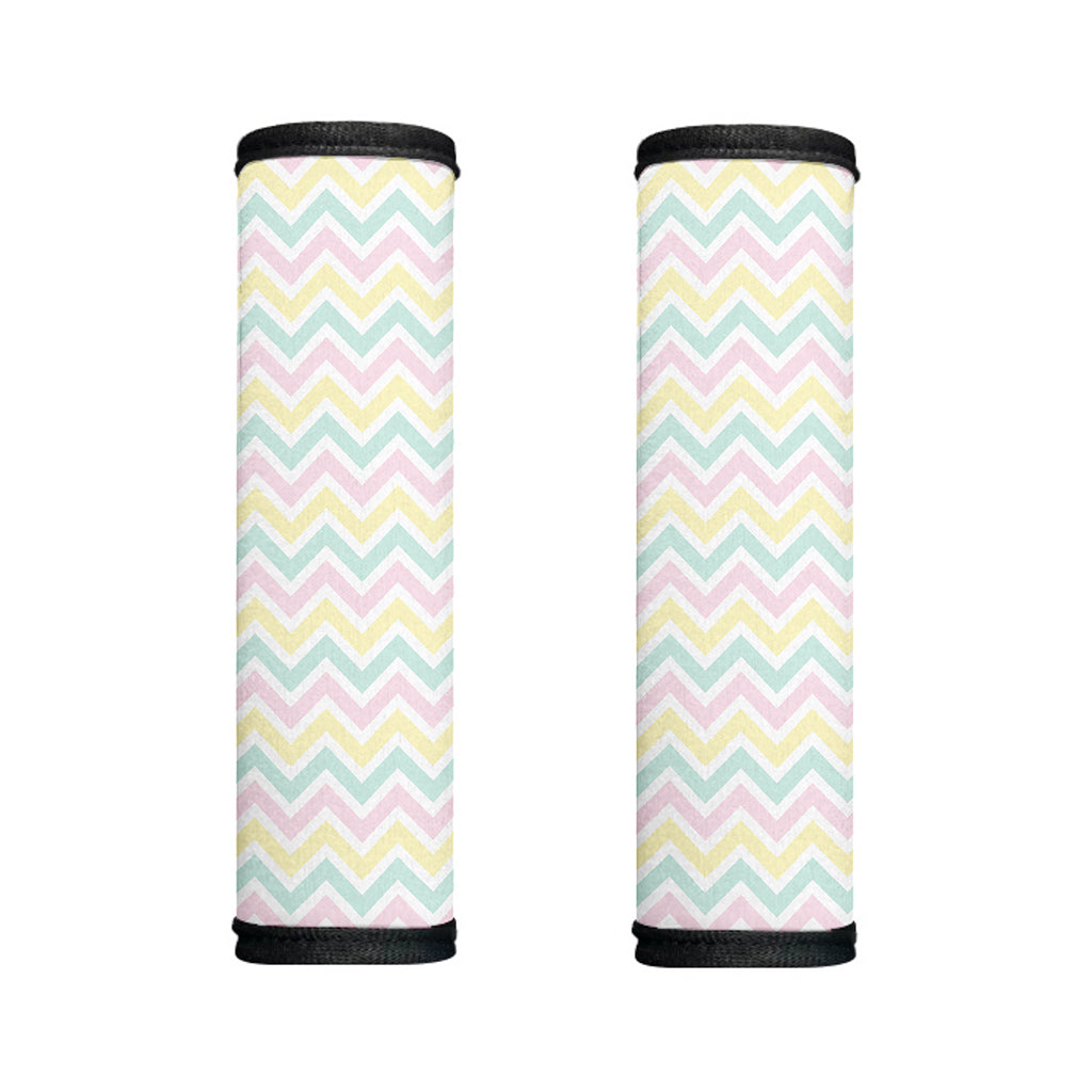 Pastel Chevron Pattern Print Handle Covers
