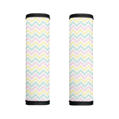 Pastel Chevron Pattern Print Handle Covers