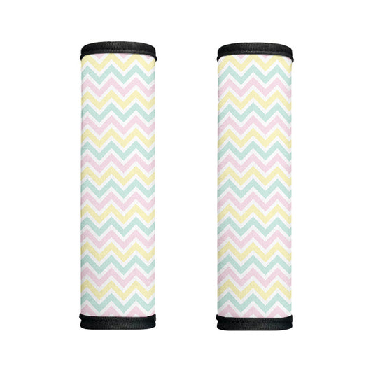 Pastel Chevron Pattern Print Handle Covers