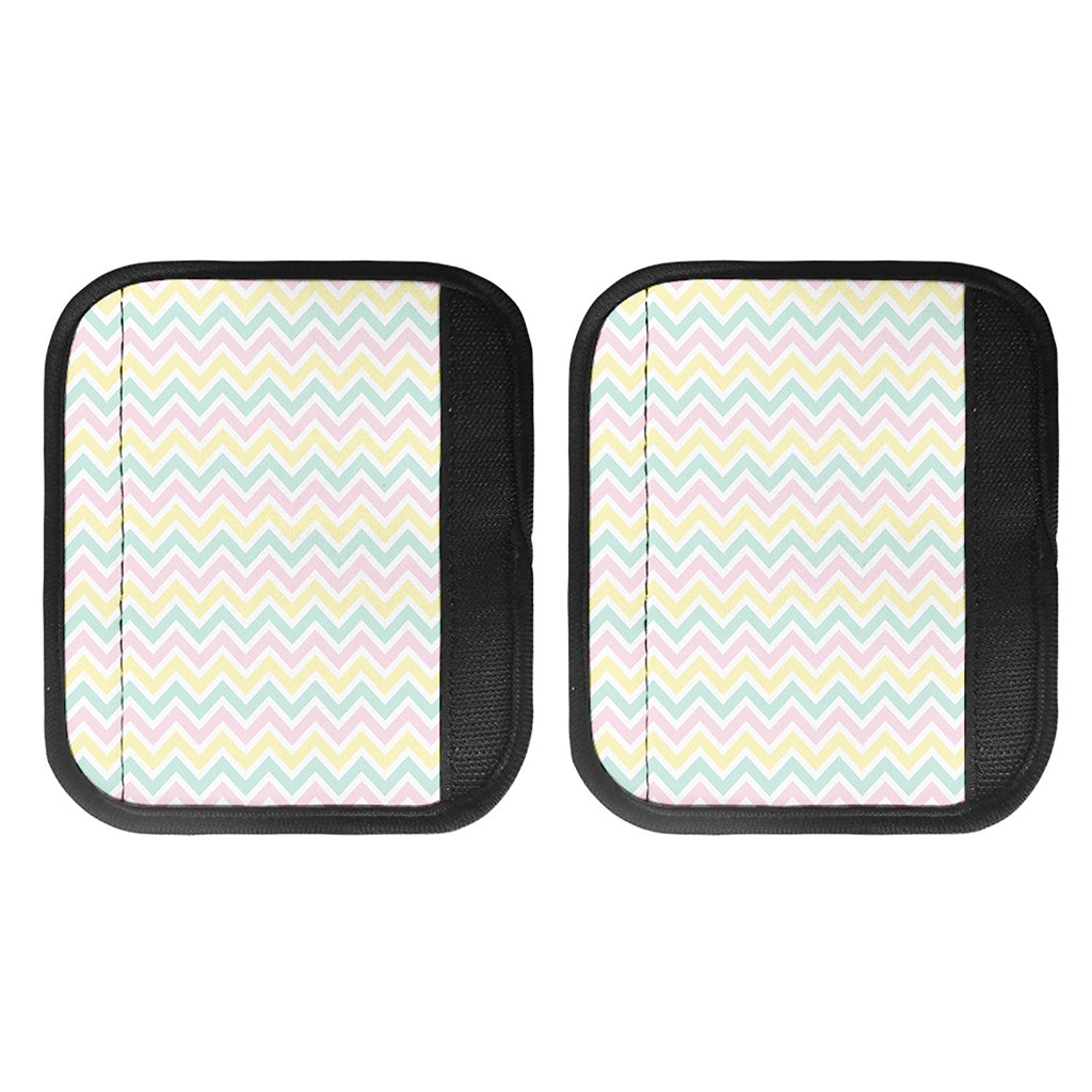 Pastel Chevron Pattern Print Handle Covers
