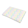 Pastel Chevron Pattern Print Pet Cooling Mat Cover