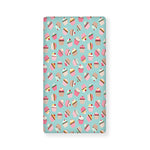 Pastel Cupcake Pattern Print Baby Crib Sheet
