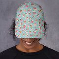 Pastel Cupcake Pattern Print Baseball Cap