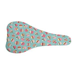 Pastel Cupcake Pattern Print Bicycle Seat Cover