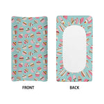 Pastel Cupcake Pattern Print Changing Pad Cover