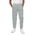 Pastel Cupcake Pattern Print Cotton Sweatpants