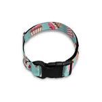 Pastel Cupcake Pattern Print Dog Collar