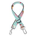 Pastel Cupcake Pattern Print Dog Seat Belt