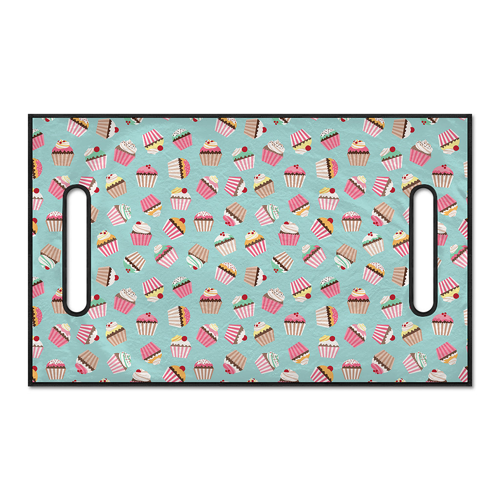 Pastel Cupcake Pattern Print Golf Cart Seat Cover