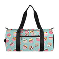 Pastel Cupcake Pattern Print Gym Bag