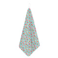 Pastel Cupcake Pattern Print Hand Towel