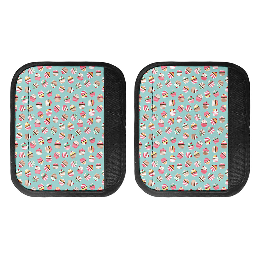 Pastel Cupcake Pattern Print Handle Covers