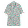 Pastel Cupcake Pattern Print Hawaiian Shirt