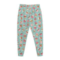 Pastel Cupcake Pattern Print Jogger Pants