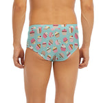 Pastel Cupcake Pattern Print Men's Briefs
