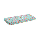 Pastel Cupcake Pattern Print Piano Keyboard Cover