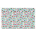 Pastel Cupcake Pattern Print Polyester Doormat
