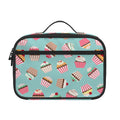 Pastel Cupcake Pattern Print Portable Lunch Bag