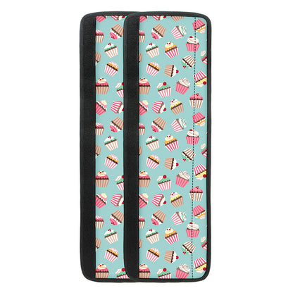 Pastel Cupcake Pattern Print Refrigerator Handle Covers