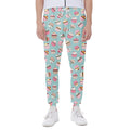 Pastel Cupcake Pattern Print Joggers
