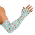 Pastel Cupcake Pattern Print Sun Protection Arm Sleeves