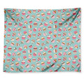 Pastel Cupcake Pattern Print Tapestry
