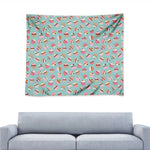 Pastel Cupcake Pattern Print Tapestry