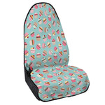 Pastel Cupcake Pattern Print Waterproof Car Seat Cover