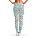 Pastel Cupcake Pattern Print Women's Leggings
