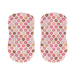 Pastel Donut Pattern Print Bar Stool Covers