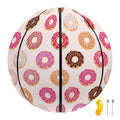 Pastel Donut Pattern Print Basketball