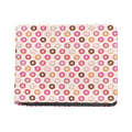 Pastel Donut Pattern Print Bifold Wallet
