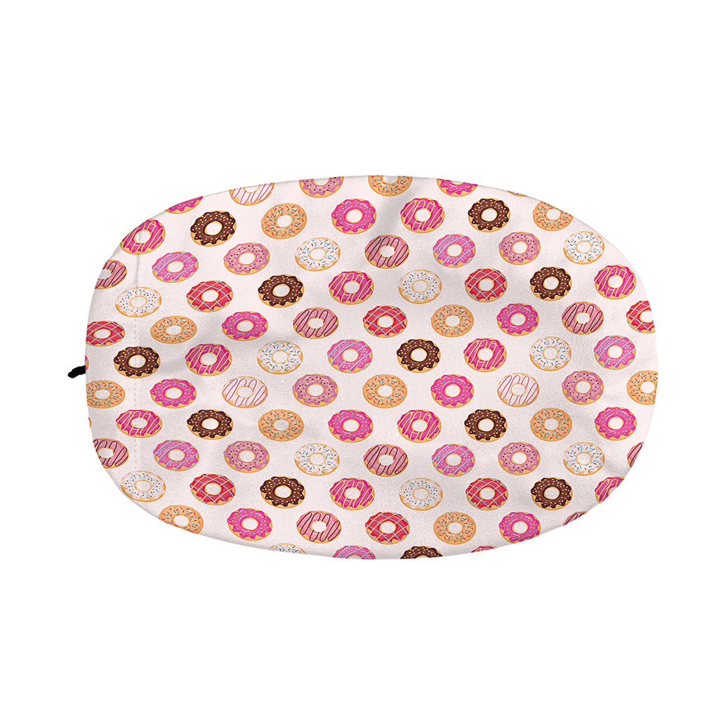 Pastel Donut Pattern Print Car Side Mirror Covers