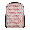 Pastel Donut Pattern Print Casual Backpack