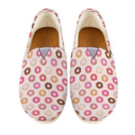 Pastel Donut Pattern Print Casual Shoes