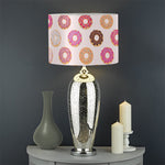 Pastel Donut Pattern Print Drum Lamp Shade