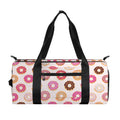 Pastel Donut Pattern Print Gym Bag