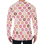 Pastel Donut Pattern Print Men's Long Sleeve T-Shirt