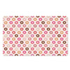 Pastel Donut Pattern Print Polyester Doormat