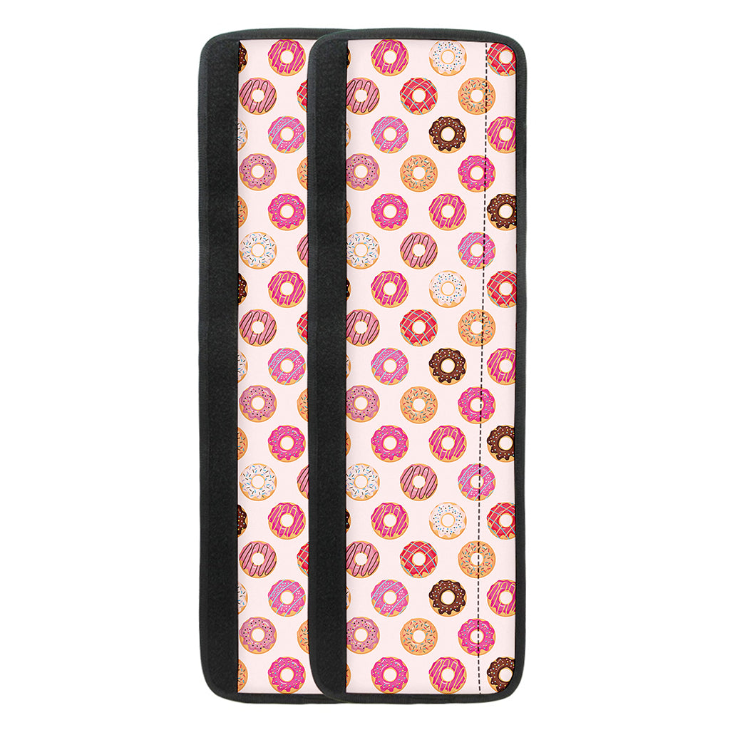 Pastel Donut Pattern Print Refrigerator Handle Covers