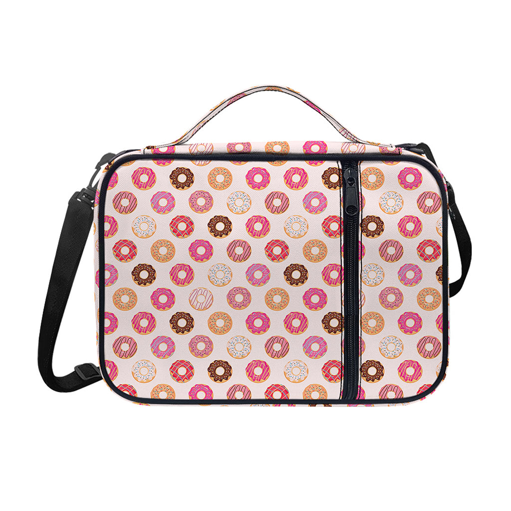 Pastel Donut Pattern Print Shoulder Strap Bible Bag