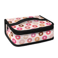 Pastel Donut Pattern Print Small Lunch Bag