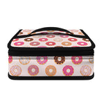 Pastel Donut Pattern Print Small Lunch Bag