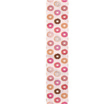 Pastel Donut Pattern Print Table Runner
