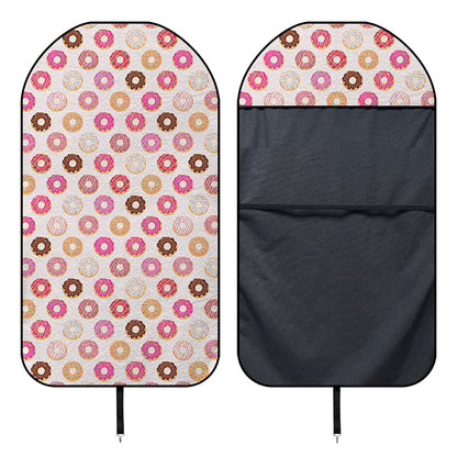 Pastel Donut Pattern Print Waterproof Car Seat Cover